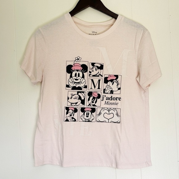 Disney Tops - DISNEY Minnie Mouse J’Adore Short Sleeve Tee Medium